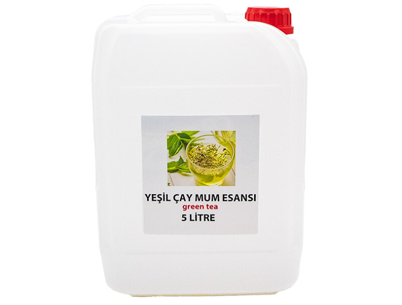 Yeşil Çay Mum Esansı 5 LT - Kimyacınız