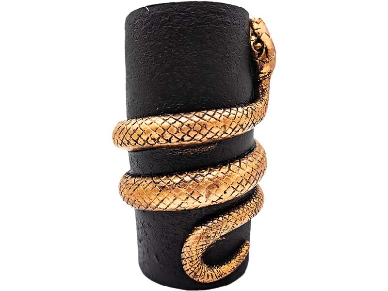 Yılan Desenli Silikon Mum Kalıbı M-11 - 3