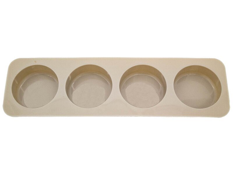 Yuvarlak 4'lü Silikon Kalıbı KM-224 - 2