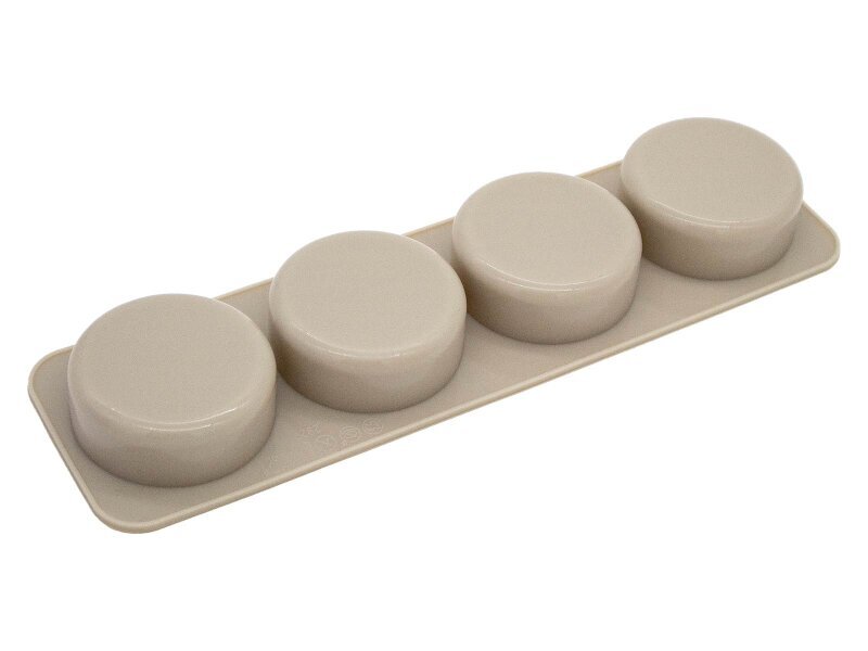 Yuvarlak 4'lü Silikon Kalıbı KM-224 - 3