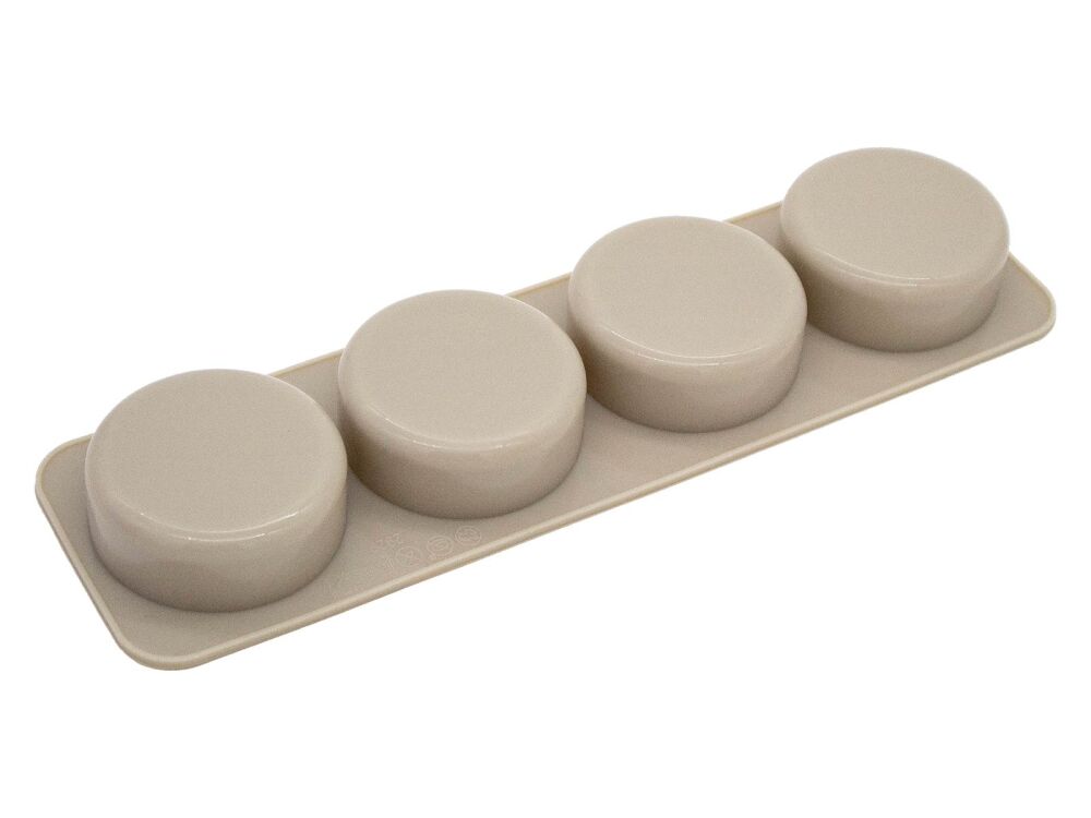 Yuvarlak 4'lü Silikon Kalıbı KM-224 - 3