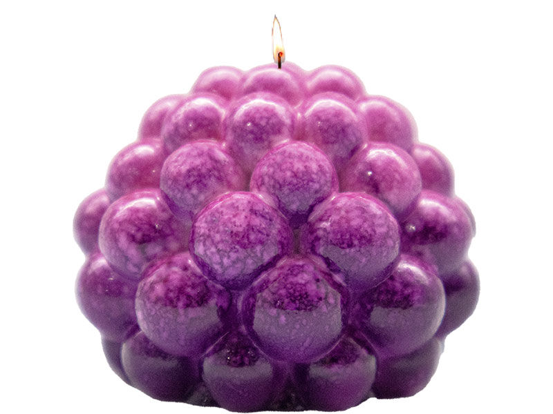 Yuvarlak Bubble Silikon Mum Kalıbı M-64 - 6