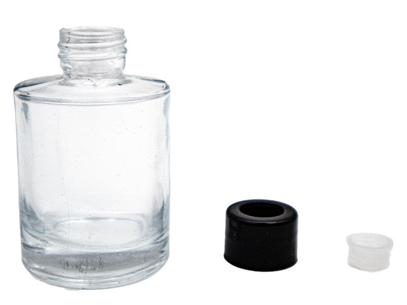 Yuvarlak Cam 120 ml Oda Kokusu Şişesi 48 Adet - 2