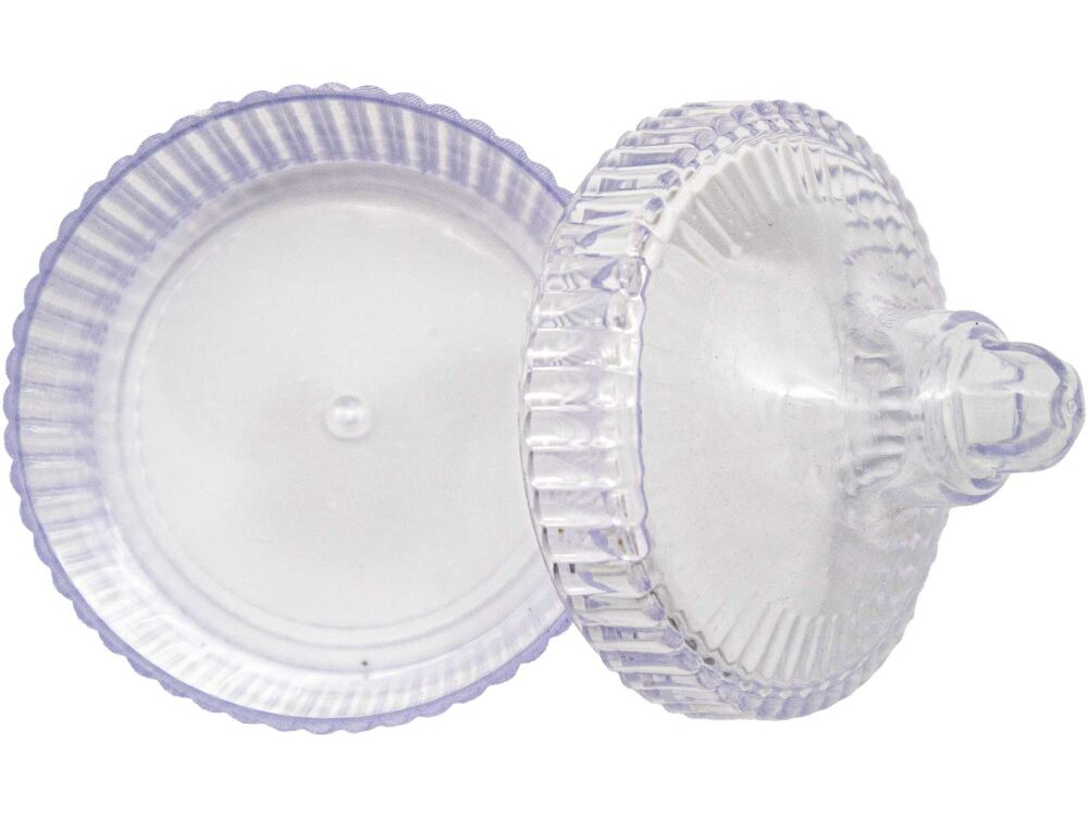 Yuvarlak Mika Şekerlik Kutu 100 Adet - 2