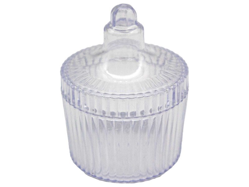 Yuvarlak Mika Şekerlik Kutu 100 Adet - 3