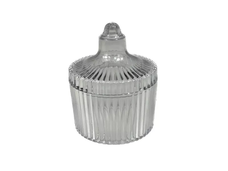 Yuvarlak Mika Şekerlik Kutu 20 Adet - 1