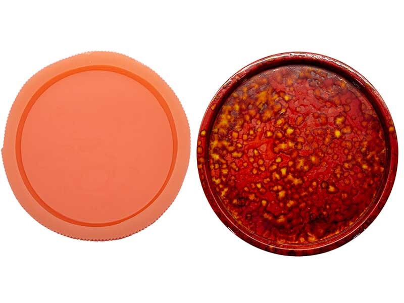 Yuvarlak Model Silikon Mum Kalıbı M-198 - 1