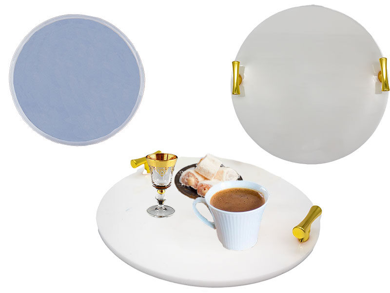 Yuvarlak Tepsi Epoksi Kalıbı EPK-512 - 1