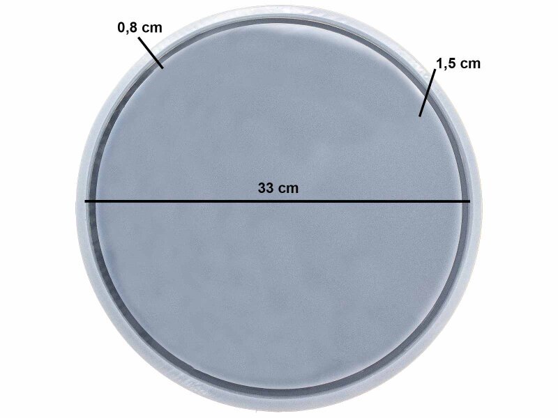 Yuvarlak Terrazo Tabanlık Epoksi Kalıbı EPK-900 - 2