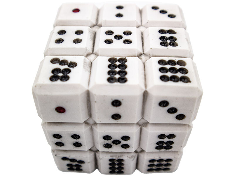 Zar Desenli Küp Silikon Mum Kalıbı M-122 - 5