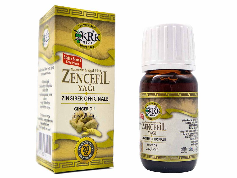 Zencefil Yağı 20 CC 12 Adet - 2