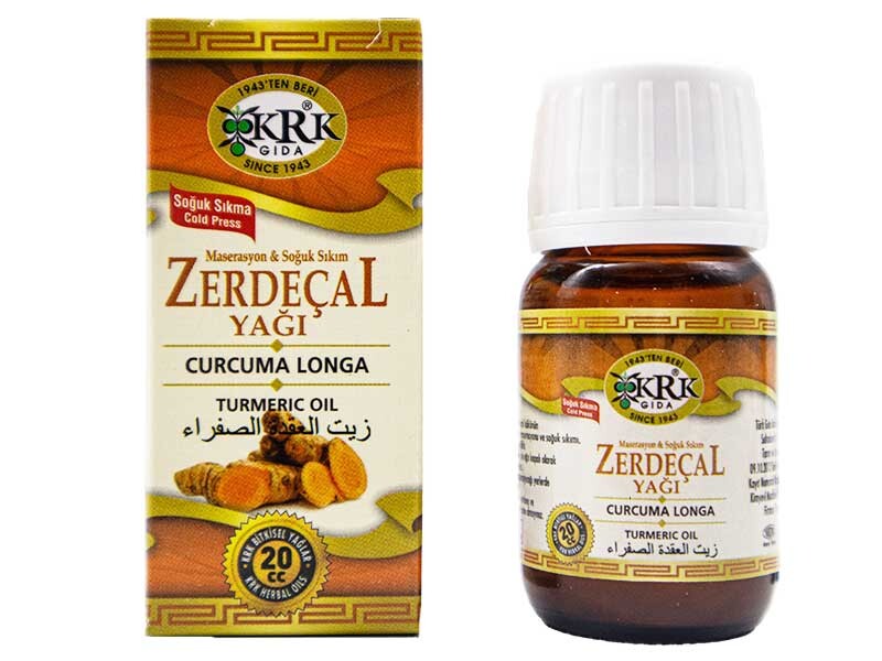 Zerdeçal Yağı 20 CC - KRK GIDA